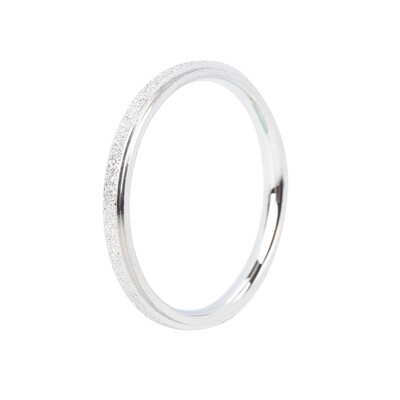 

Fine Frosted Ring Titanium Steel Rose Gold Ring Couple Ring Fashion Tail Ring Fashion Personality Women Jewelry