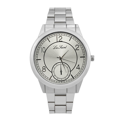 

Gobestart Men Luxury Fashion Military Stainless Steel Analog Quartz Wrist Watch