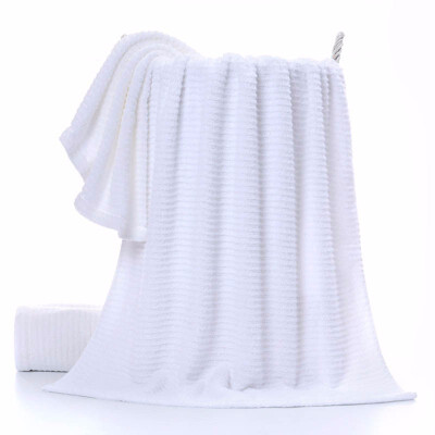 

Cotton Large Thick Solid Color Bath Towel for Adults Soft Super Absorbent Fast Drying Sports Beach Towels for Home Hotel Beauty