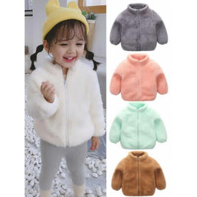 

Autumn Winter Long Sleeve Coat Infant Clothes For Children Boys Girls Clothing