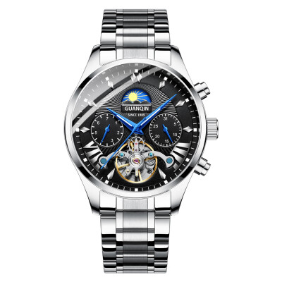 

GUANQIN GH17003 Male Automatic Waterproof Hollow Mechanical Watch