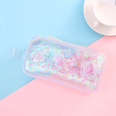 

Large-Capacity Transparent Pencil Case Stationery Pouch Cosmetic Makeup Holder