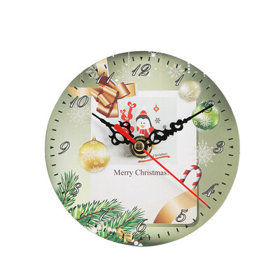 

Tailored Silent Sweep Christmas Clock Bell Desk Creative Digital Clock
