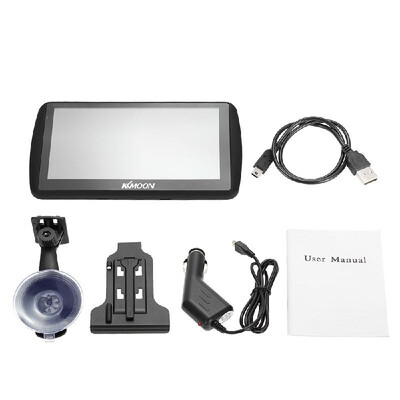

KKmoon 7inch HD Touch Screen Car Portable GPS Navigator 128MB 4GB MP3 Video Player Car Entertainment System with Free Map FM Eboo
