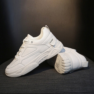 

Female studentsKorean version leisure sports shoes Daddy shoes thick-soled running shoes