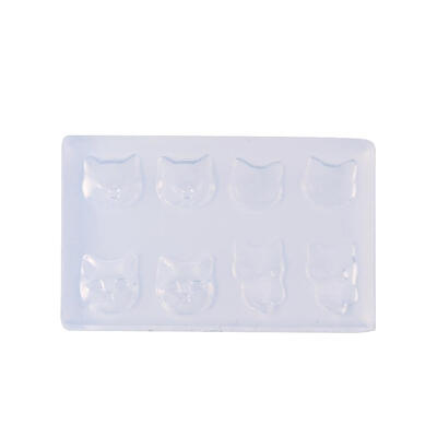 

3D Animal Pattern DIY Nail Art Silicone Mold Nail Template Form Mould Decor