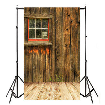 

Siaonvr Vinyl Wood Wall Floor Photography Studio Prop Backdrop Background 3x5FT C