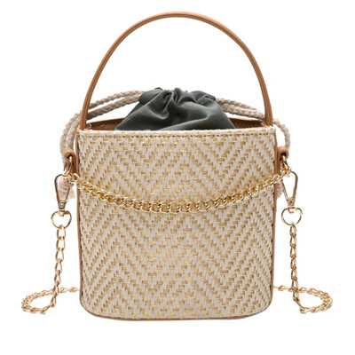 

Tailored Womens Chain Crossbody Bohemia Crossbody Knit Tote