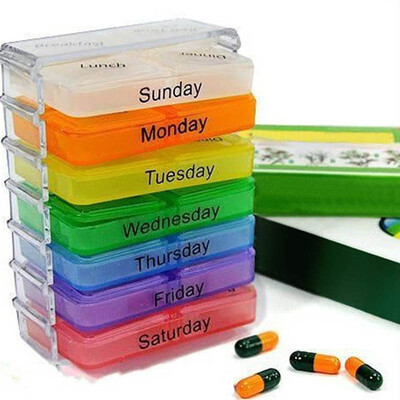 

〖Follure〗One Week From Monday To Sunday Seven Compact Folding Portable Sealed Kit