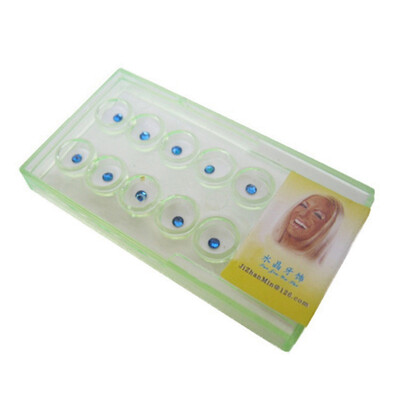

〖Follure〗10pcsBox 2mm Dental Colorful Crystal Tooth Jewelry Gem Ornaments Decor Blue