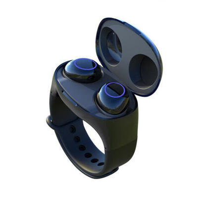 

Binaural TWS Wireless Bluetooth Headset Earbuds Earpieces with Wristband Charging Case Box