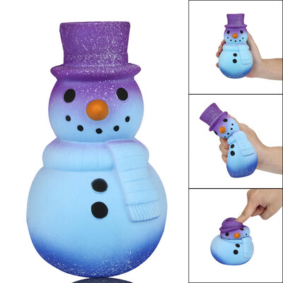 

Siaonvr Squishies Galaxy Snow Man Slow Rising Cartoon Cream Scented Stress Relief Toys