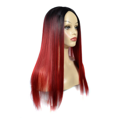 

〖Follure〗Women Fashion Lady Long Straight Neat bang Hair Cosplay Party Wig