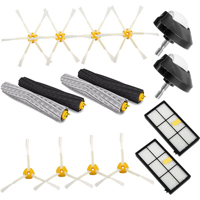 

Replacement Parts Roll Brush&Filters Meshes For IRobot Roomba 800 900 Series