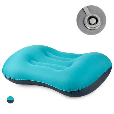 

Outdoor Portable Inflatable Pillow Camping Sleeping Neck Pillow Lunch Break Cushion Travel Pillow