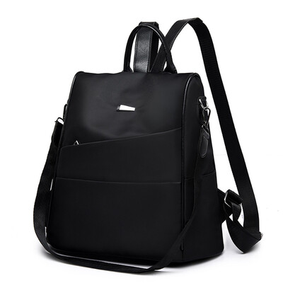 

Tailored Fashion Girls Nylon Canvas Large Capacity Travel Backpack Shoulder Bag Handbag