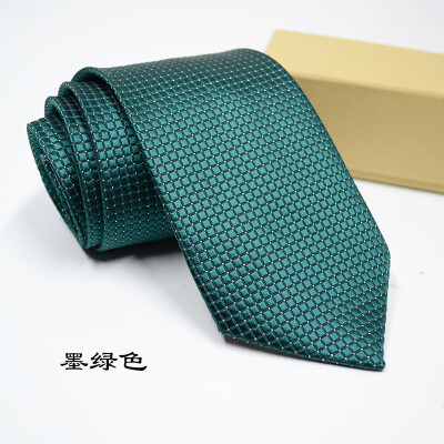 

Tie mens business tie polyester silk arrow type jacquard silver wire tie wholesale custom tie