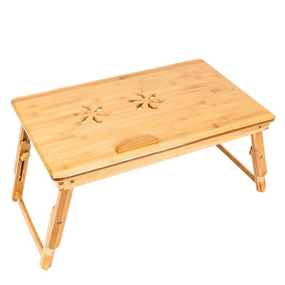 

Portable Bamboo Laptop Desk Serving Bed Tray with Drawer