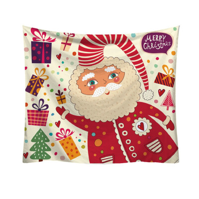 

〖Follure〗Christmas Fashion Tapestry Cartoon Pattern Style Decorative Tapestry Home Decor