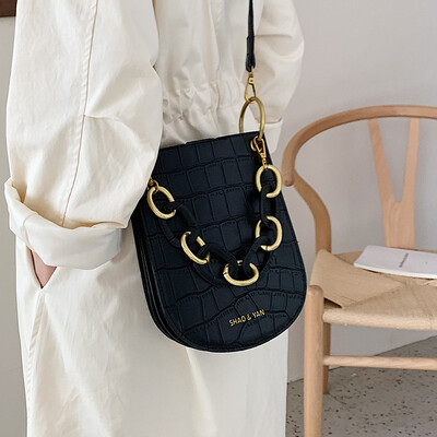 

Ins super fire small bag female 2019 new Korean version of the foreign small square bag fashion student wild shoulder Messenger bag