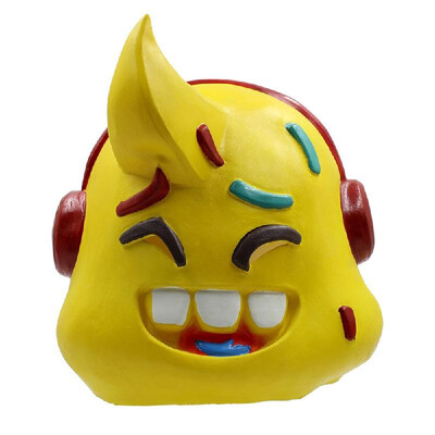 

Portable Waterproof Skid Resistance Halloween Horror Mask Film And Television Props Pretend COS Mask Haunted House Latex Ice-Cream