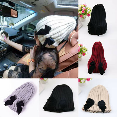 

Cute Toddler Girl Kids Baby Infant Winter Warm Fur Pom Knit Hat Beanie Cap Hat