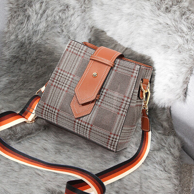 

Winter&winter small womens fashion-style high-quality single-shoulder large-capacity water-bucket bag