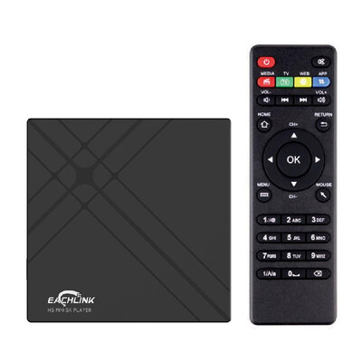

EACHLINK H6 Mini Android TV Box Allwinner H6 4K Smart Media Player 6K Image Decoding H265 3GB RAM 32GB ROM 24G WiFi LAN BT41