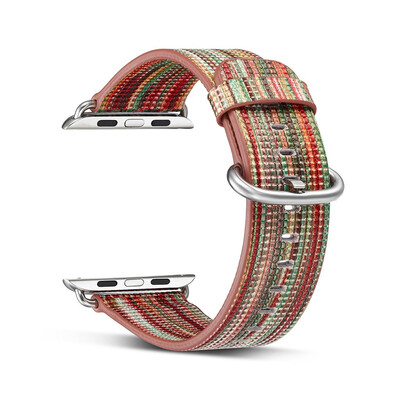 

〖Follure〗Leather Replacement Watch Wrist Strap Band For Apple iwatch Smart Watch 40mm