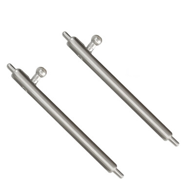 

〖Follure〗2PC Stainless Steel Strap Band Connector Adapter For Samsung Galaxy watch 42mm