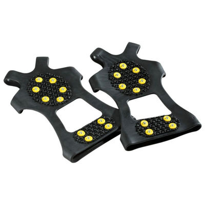 

2019 New 1 Pair 10 Studs Anti-Skid Snow Ice Climbing Shoe Spikes Grips Crampons Cleats Overshoes