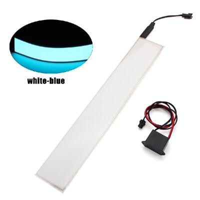 

12"x2" 12V Flexible Electroluminescent Tape EL Panel Backlight Decoratiive Light with Inverter