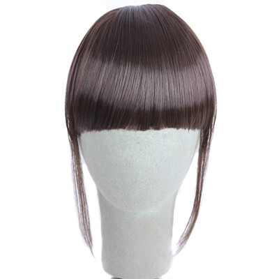 

〖Follure〗Pretty Girls Clip On Clip In Front Hair Bang Fringe Hair Extension Piece