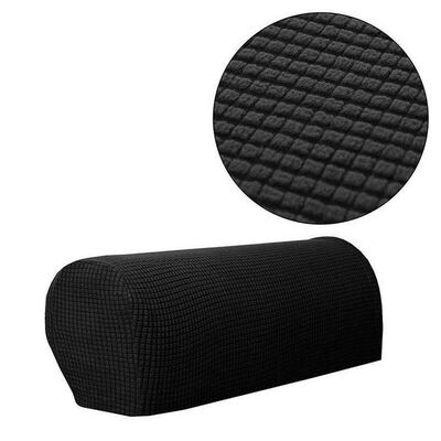 

2Pcs UK Sofa Arm Protectors Armrest Covers Stretchy Set Stretch For Chair Set