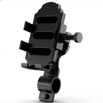

1x Aluminum Motorcycle Phone Holder Handlebar Bar Mount Accessories For 70-90mm