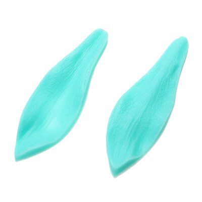 

2pcs Lily Petals Fondant Silicone Moulds for Cake Decorations Baking Tool