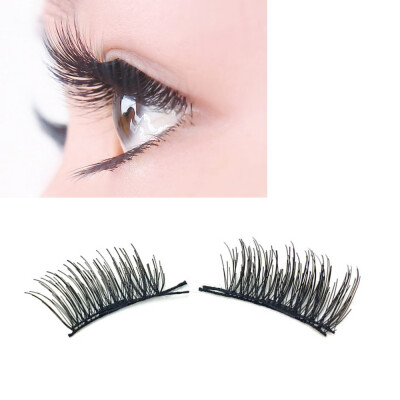 

〖Follure〗Ultra-thin 02mm Magnetic Eye Lashes 3D Reusable False Magnet Eyelashes A
