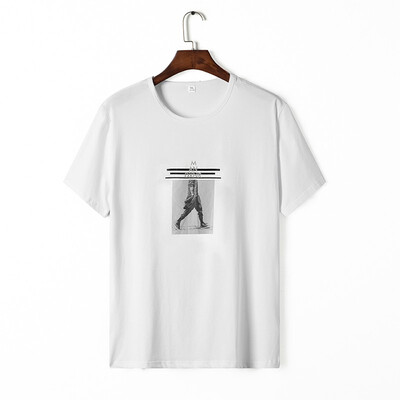

NDQ Mens Summer Solid Color Short Sleeve T-Shirt KN7862 5071