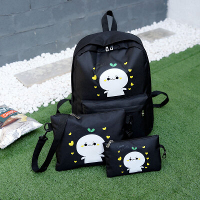 

The ancient feeling suits the young girl schoolbag female Korean version winter Harajuku ulzzang high school student backpack ins