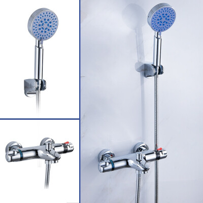 

Durable Brass Thermostatic Bath Mixer Shower Home&Living Bathroom Thermostatic Shower