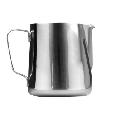 

Stainless Steel Coffee Frothing Pitcher Pull Flower Cup Cappuccino Mugs