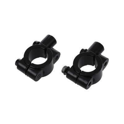 

〖Follure〗2 Motorcycle Handlebar Mount Handlebar Handlebar Mount Fastening Clamps Black