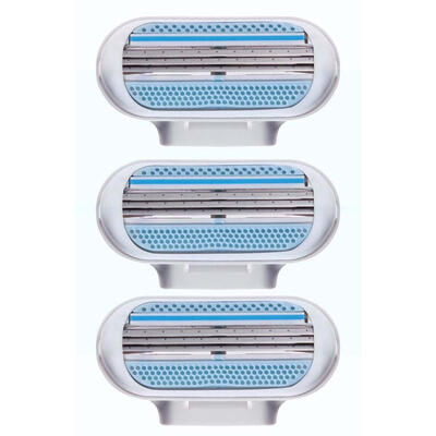 

3pcsSet Manual Shaving 3 Layers Razor Blades Women Hair Remove Beauty Tool