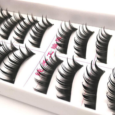 

〖Follure〗10 Pairs Double False Eyelashes Natural Thick Crossed Bare Makeup