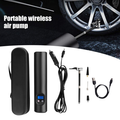 

Portable wireless air pump Air electric tire inflator car bike bicycle auto car