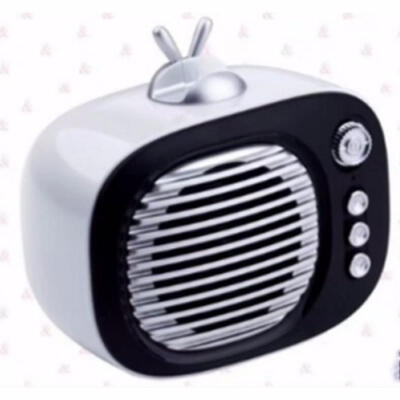 

Retro Style Bluetooth Wireless Speaker Portable Old-time TV Shape Bluetooth Speaker