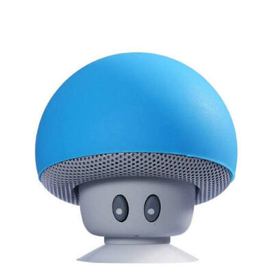 

mini Cartoon Mushroom Blutooth Speaker Wireless Bluetooth 42 Speakers MP3 Player with Mic Stereo for PC Mobile Phone
