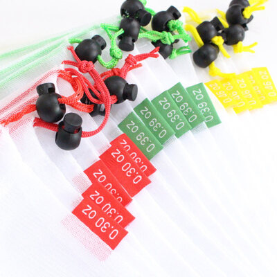 

15Pcs Reusable Fruit Vegetable Mesh Storage Container Drawstring Shopping Bag