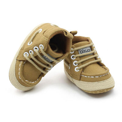 

Spring Autumn Toddler Baby Winter Shoes Girl Boy Soft Sole Canvas Anti-slip Infant Prewalker First Walkers 0-18M