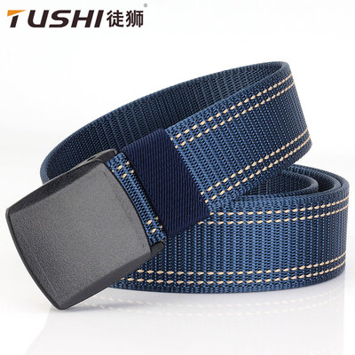

YKK thick nylon belt male belt over security iron-free metal canvas outdoor belt